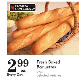 Pavilions Fresh Baked Baguettes offer