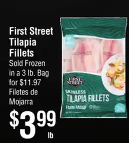 Smart & Final First Street Tilapia Fillets offer