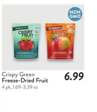 Fresh Thyme Crispy Green Freeze-Dried Fruit offer