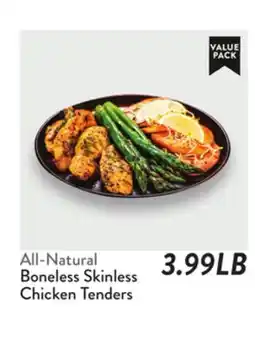 Fresh Thyme All-Natural Boneless Skinless Chicken Tenders offer