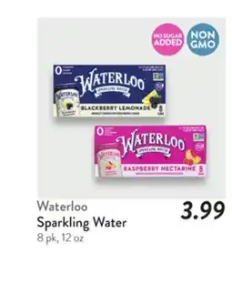 Fresh Thyme Waterloo Sparkling Water offer