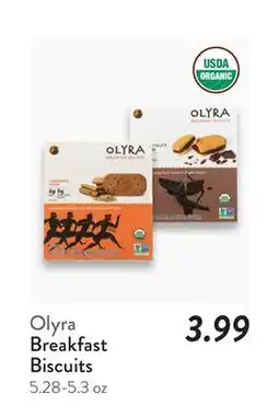 Fresh Thyme Olyra Breakfast Biscuits offer
