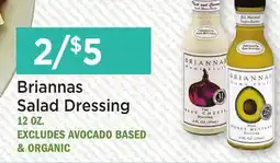 Heinen's Briannas Salad Dressing offer