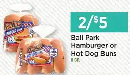 Heinen's Ball Park Hamburger or Hot Dog Buns offer