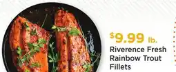 Heinen's Riverence Fresh Rainbow Trout Fillets offer