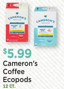 Heinen's Cameron's Coffee Ecopods offer