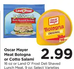 Food 4 Less Oscar Mayer Meat Bologna or Cotto Salami offer