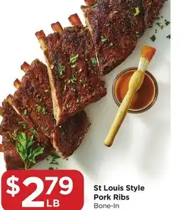 Food 4 Less St Louis Style Pork Ribs offer