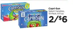 Food 4 Less Capri-Sun offer