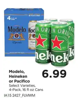 Food 4 Less Modelo, Heineken or Pacifico offer