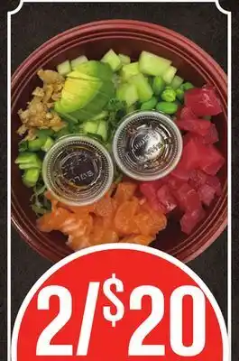 Mariano's Poke Bowls offer