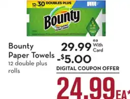 Mariano's Bounty Paper Towels offer