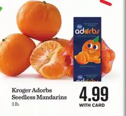 Mariano's Kroger Adorbs Seedless Mandarins offer