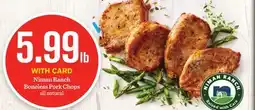 Mariano's Niman Ranch Boneless Pork Chops offer