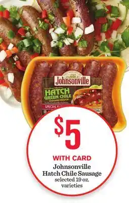 Mariano's Johnsonville Hatch Chile Sausage offer