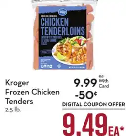 Mariano's Kroger Frozen Chicken Tenders offer