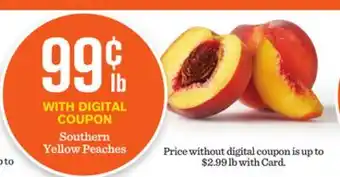 Mariano's Southern Yellow Peaches offer