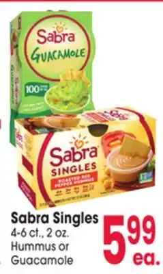 Jewel-Osco Sabra Singles offer