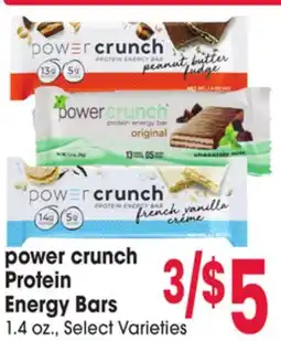 Jewel-Osco power crunch Protein Energy Bars offer