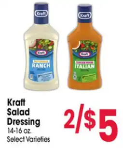 Jewel-Osco Kraft Salad Dressing offer