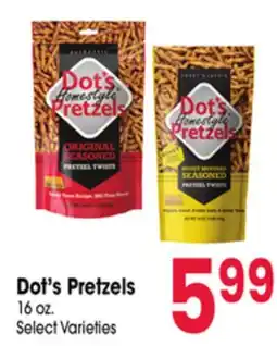 Jewel-Osco Dot's Pretzels offer