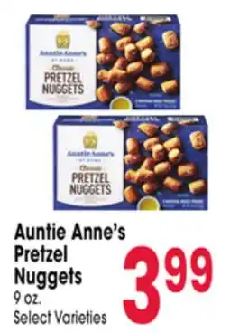 Jewel-Osco Auntie Anne's Pretzel Nuggets offer