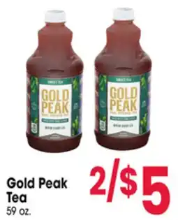 Jewel-Osco Gold Peak Tea offer