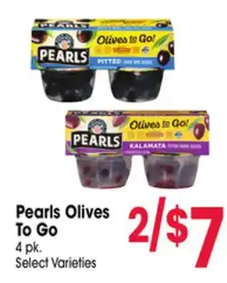 Jewel-Osco Pearls Olives To Go offer