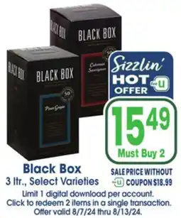 Jewel-Osco Black Box offer