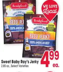 Jewel-Osco Sweet Baby Ray's Jerky offer