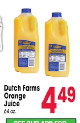 Jewel-Osco Dutch Farms Orange Juice offer