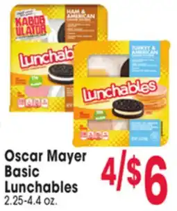 Jewel-Osco Oscar Mayer Basic Lunchables offer