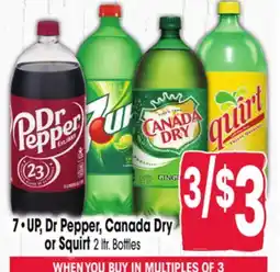Jewel-Osco 7•UP, Dr Pepper, Canada Dry or Squirt offer