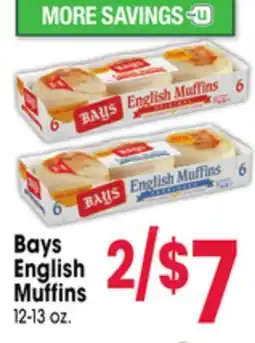 Jewel-Osco Bays English Muffins offer