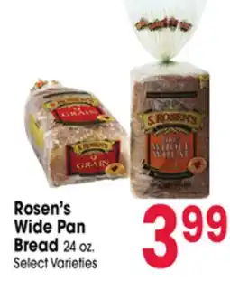 Jewel-Osco Rosen's Wide Pan Bread offer