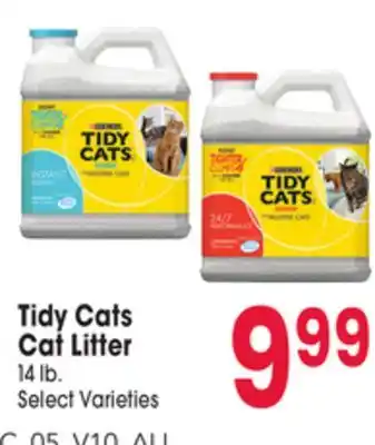 Jewel-Osco Tidy Cats Cat Litter offer