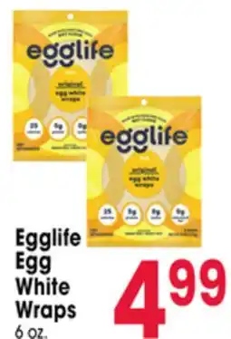 Jewel-Osco Egglife Egg White Wraps offer