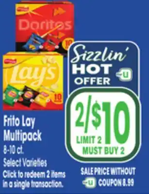 Jewel-Osco Frito Lay Multipack offer