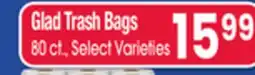 Jewel-Osco Glad Trash Bags offer