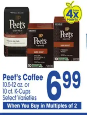 Jewel-Osco Peet's Coffee offer