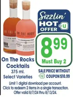Jewel-Osco On The Rocks Cocktails offer