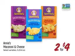 Sprouts Farmers Market Annie's Macaroni & Cheese offer