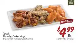 Sprouts Farmers Market Sprouts Marinated Chicken Wings offer