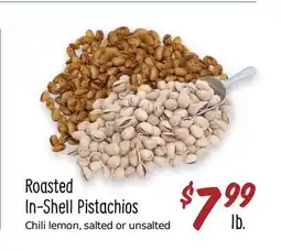 Sprouts Farmers Market Roasted In-Shell Pistachios offer