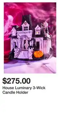Bath & Body Works House Luminary 3-Wick Candle Holder offer