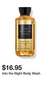 Bath & Body Works Into the Night Body Wash offer
