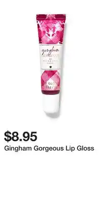 Bath & Body Works Gingham Gorgeous Lip Gloss offer