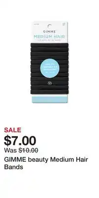 Ulta Beauty GIMME beauty Medium Hair Bands offer