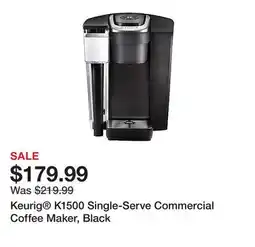 Office Depot Keurig K1500 Single-Serve Commercial Coffee Maker, Black offer