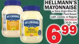 Bravo Supermarkets HELLMANN'S MAYONNAISE offer